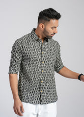 Cotton Printed Full Sleeve Shirt